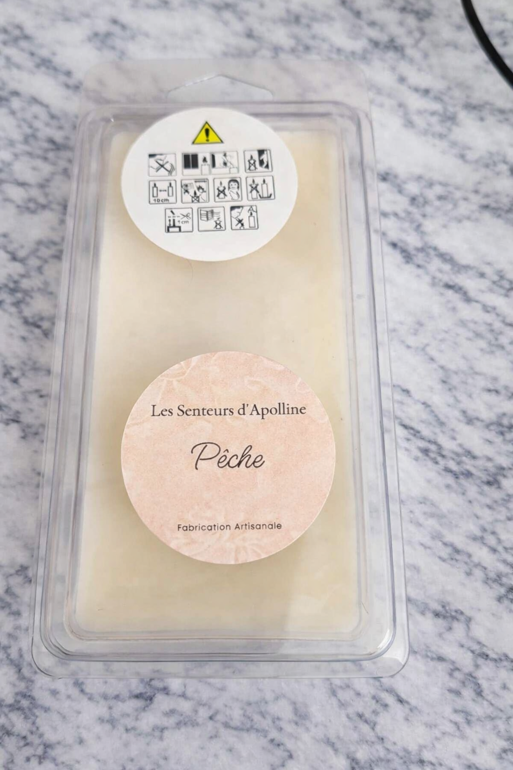Pêche Gourmande 🍑 – Pack de 8 fondants parfumés