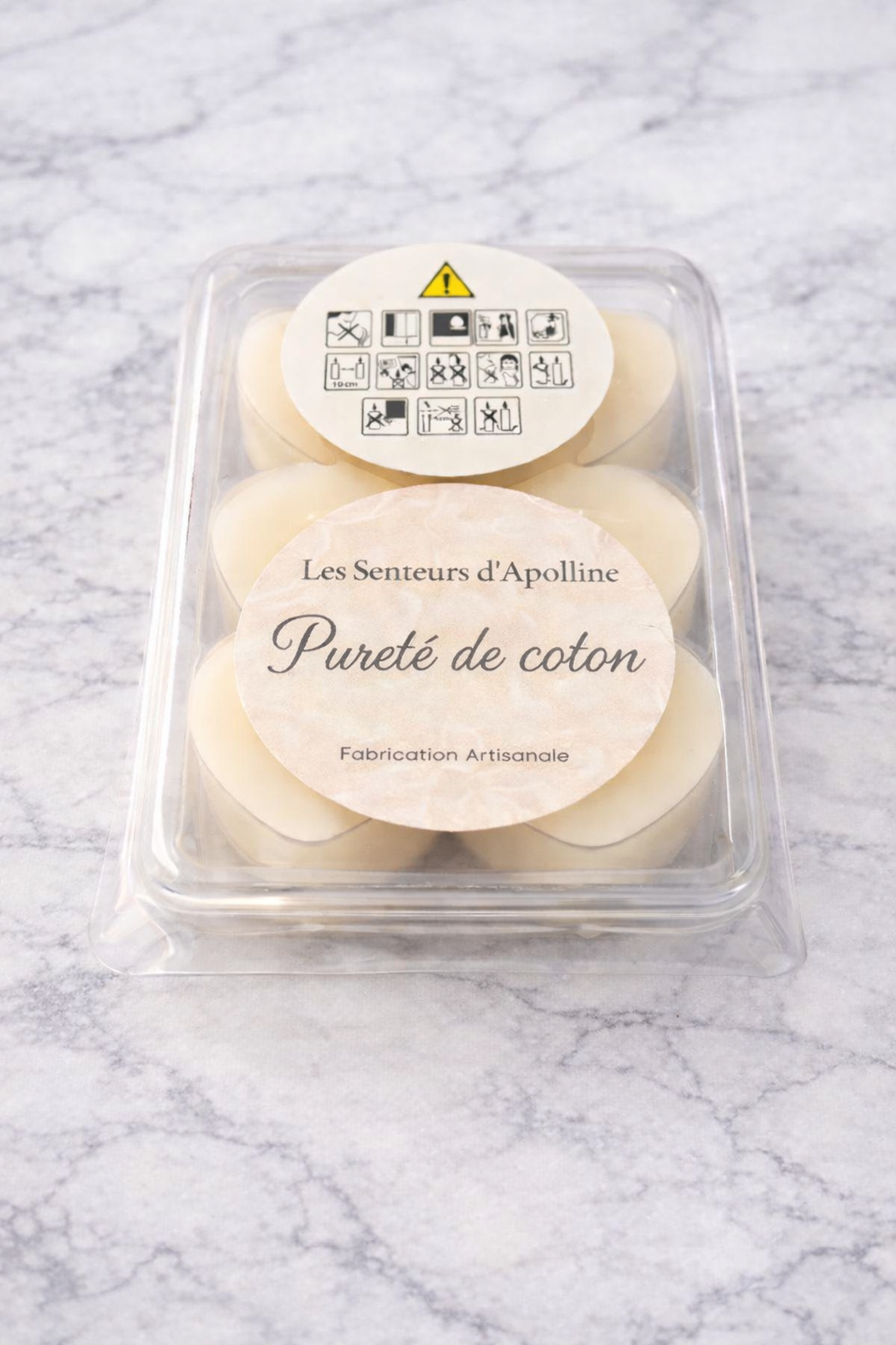 Fondants parfumés Pureté de Coton – Pack de 6 🤍
