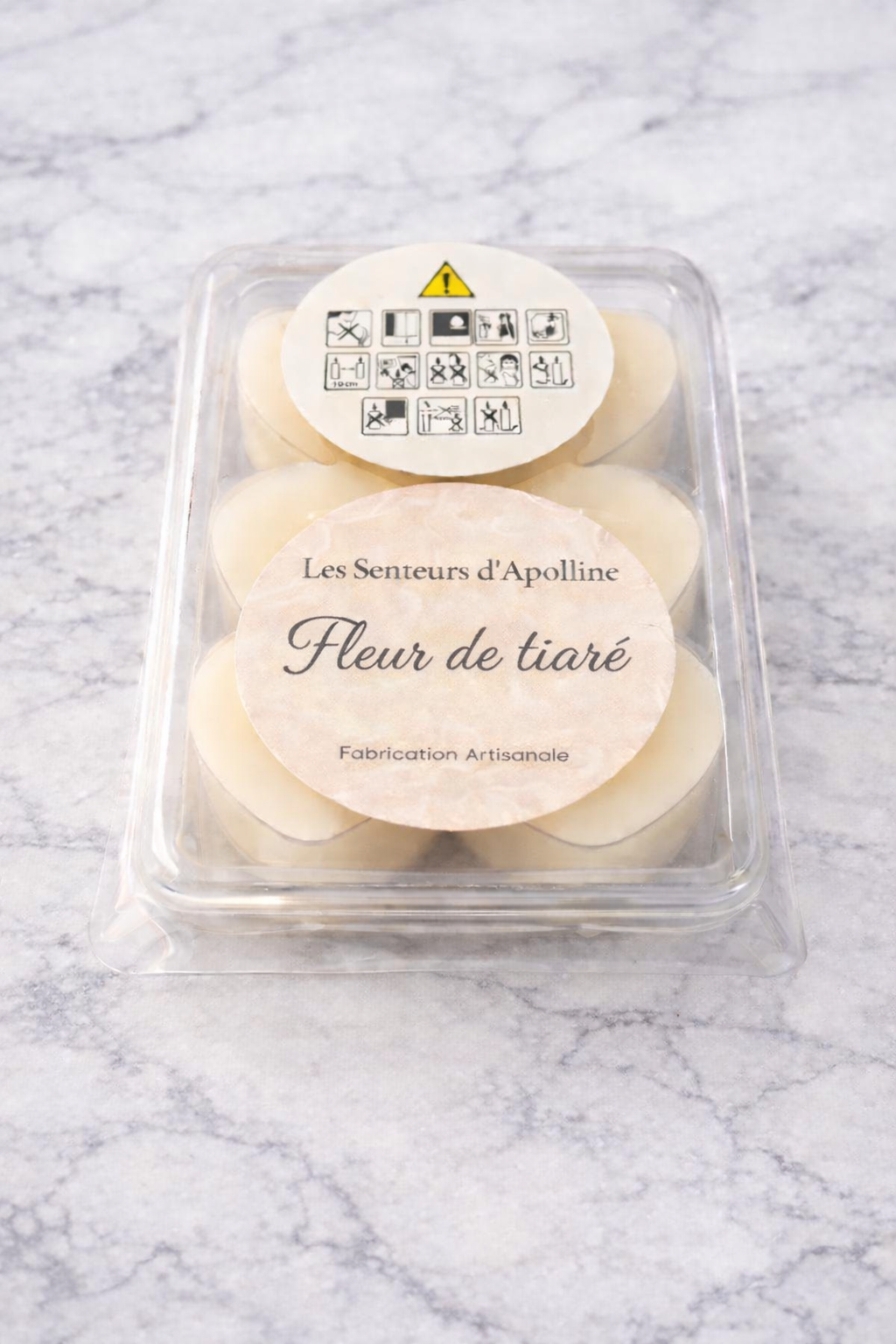 Fondants parfumés Fleur de Tiaré – Pack de 6 🌺