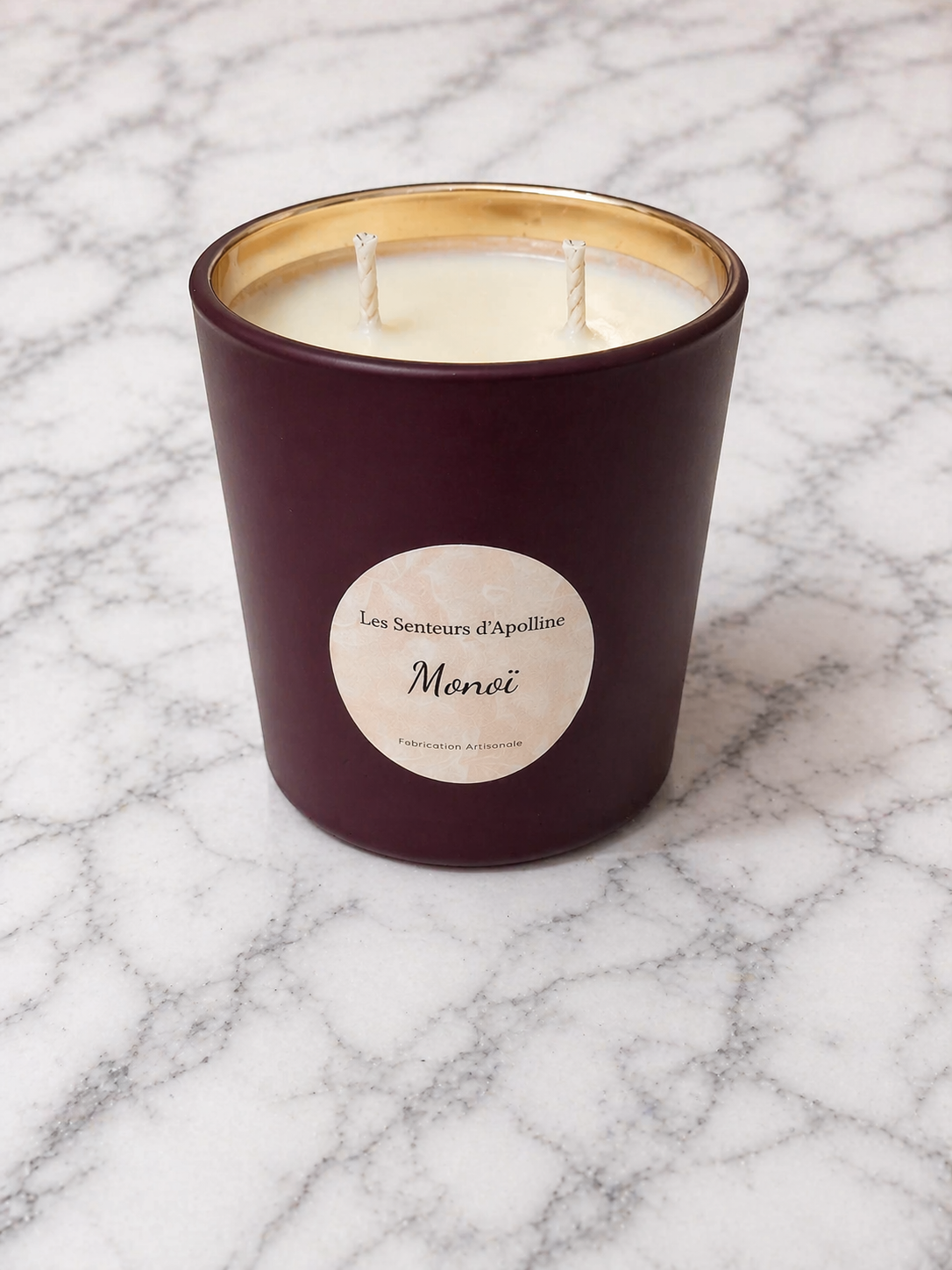 Bougie parfumée Monoï – 300 ml🌴