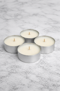 🕯️ Pack de 4 bougies chauffe-plat neutres