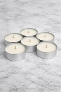 🕯️ Pack de 6 bougies chauffe-plat neutres